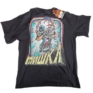 NWT Mishka Eyeball BMX Black T Size Medium